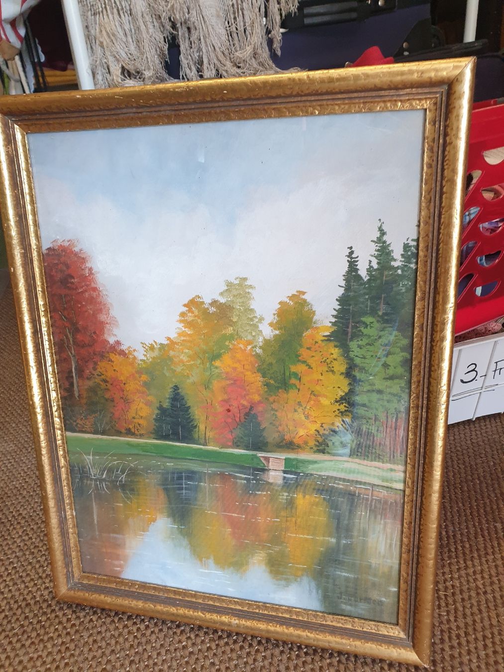 Dipinti: Gemälde 37x49 cm – Usato da Rebstein venduto da AntikesundKrempel