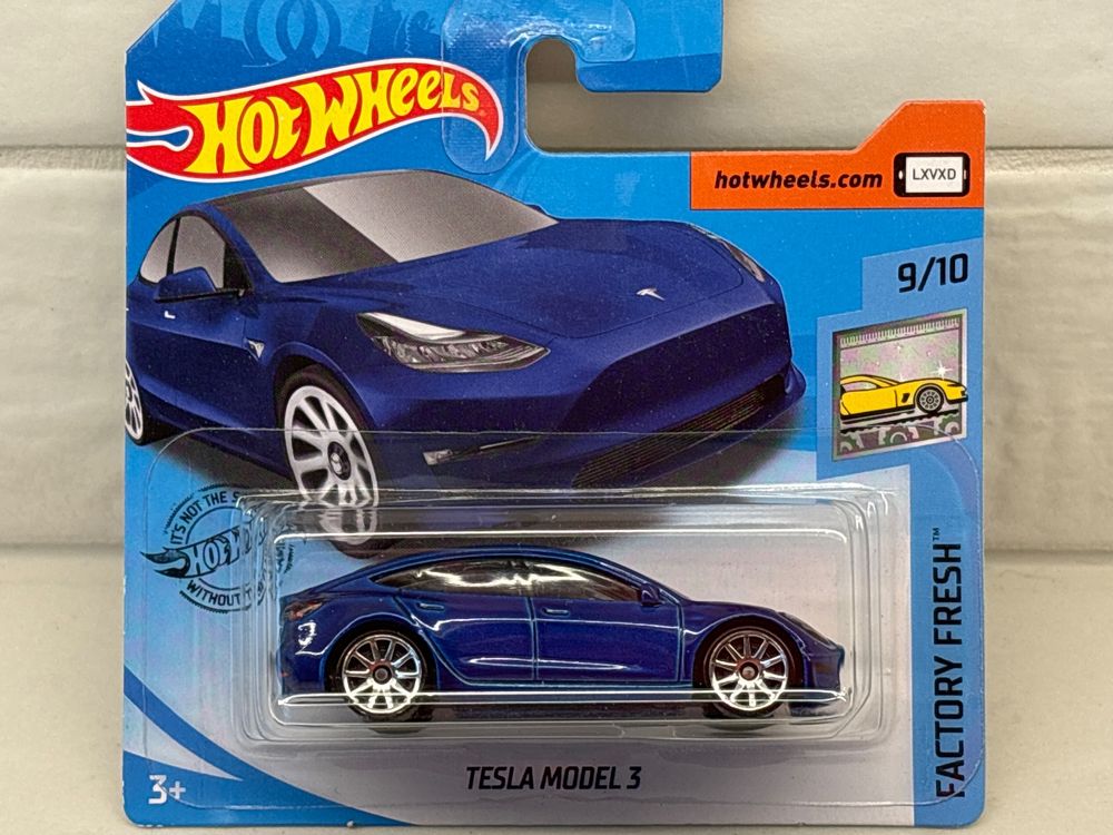 Hot Wheels Tesla Model 3