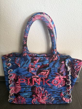 Tasche Pinko bunt guter Zustand 40x30x18cm
