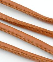Lederband (Kunstleder)  braun 5,5mm  50cm
