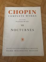 Klaviernoten Chopin Nocturnes