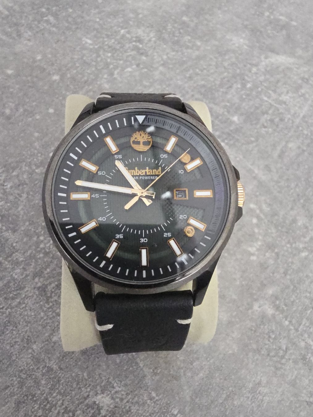 Timberland Orologi: Timberland Watch, Black Leather Strap, Great Condition! – Nuovo (secondo la descrizione) da Willisau venduto da Rodriguesp71