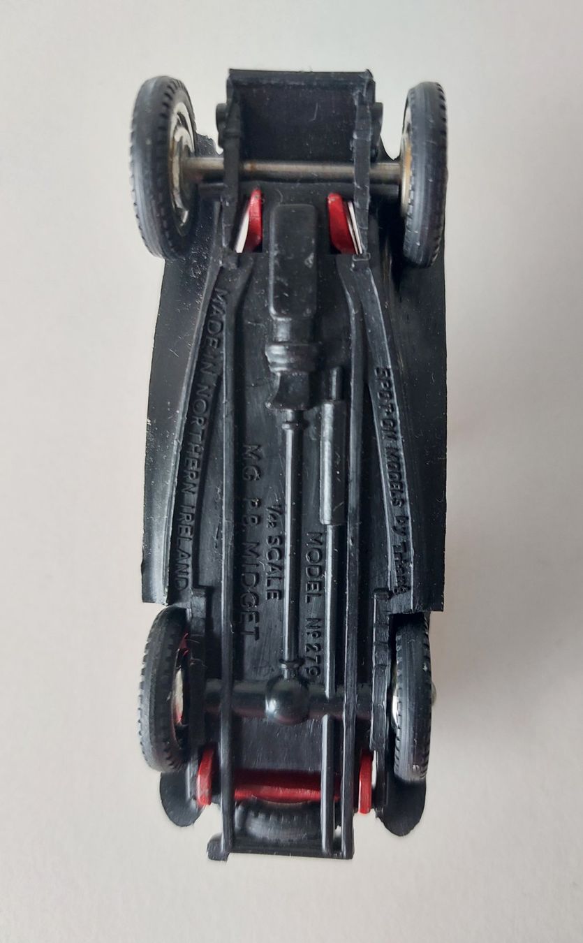 MG Modellini d'auto: Spot On No. 279 MG Midget – Usato da Schenkon venduto da TG10 8