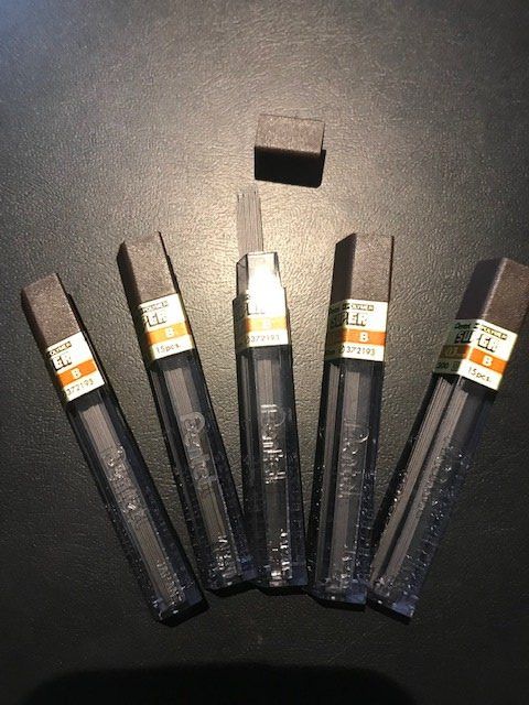 Pentel Matite, matite colorate & gessi: Bleistiftminen (Pentel B 0.3) – Nuovo (secondo la descrizione) da Herisau venduto da ErWi9100 1