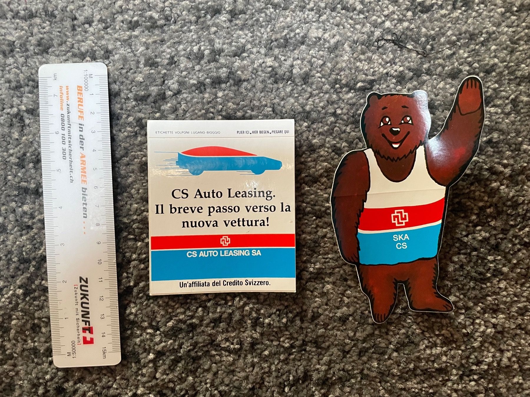 Sticker: Sticker Credit Suisse CS SKA – Nuovo (secondo la descrizione) da Chiasso venduto da pao_8chd