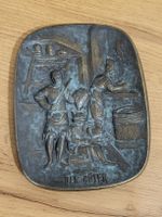 Wandplakette Jean Ress Hutfabrik Basel 1908-1958