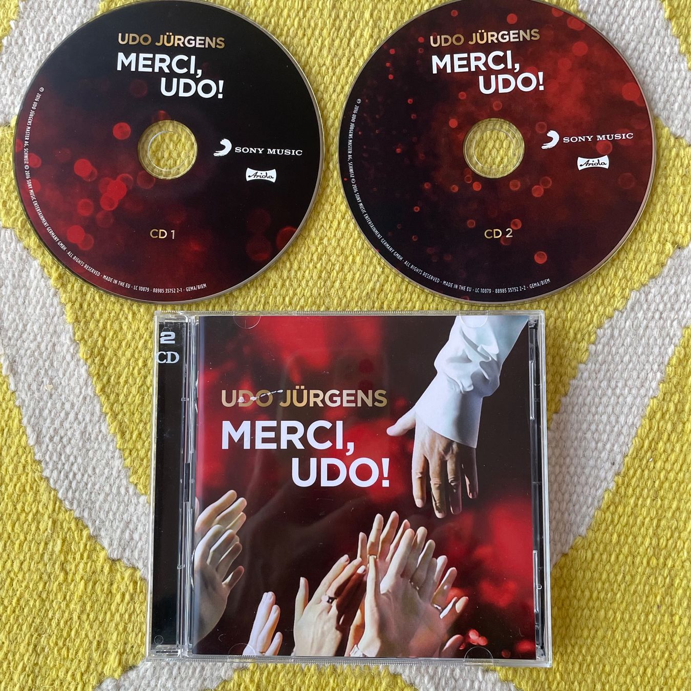 CD: UDO JÜRGENS-2CD MERCIY, UDO! – Usato da Rorschacherberg venduto da CD-Roli