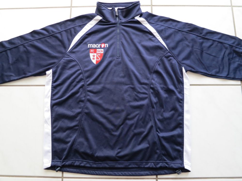 Veste D'entraînement FC Sion 2021/2022 Macron - Taille L, Neuve Avec étiquette, Rouge