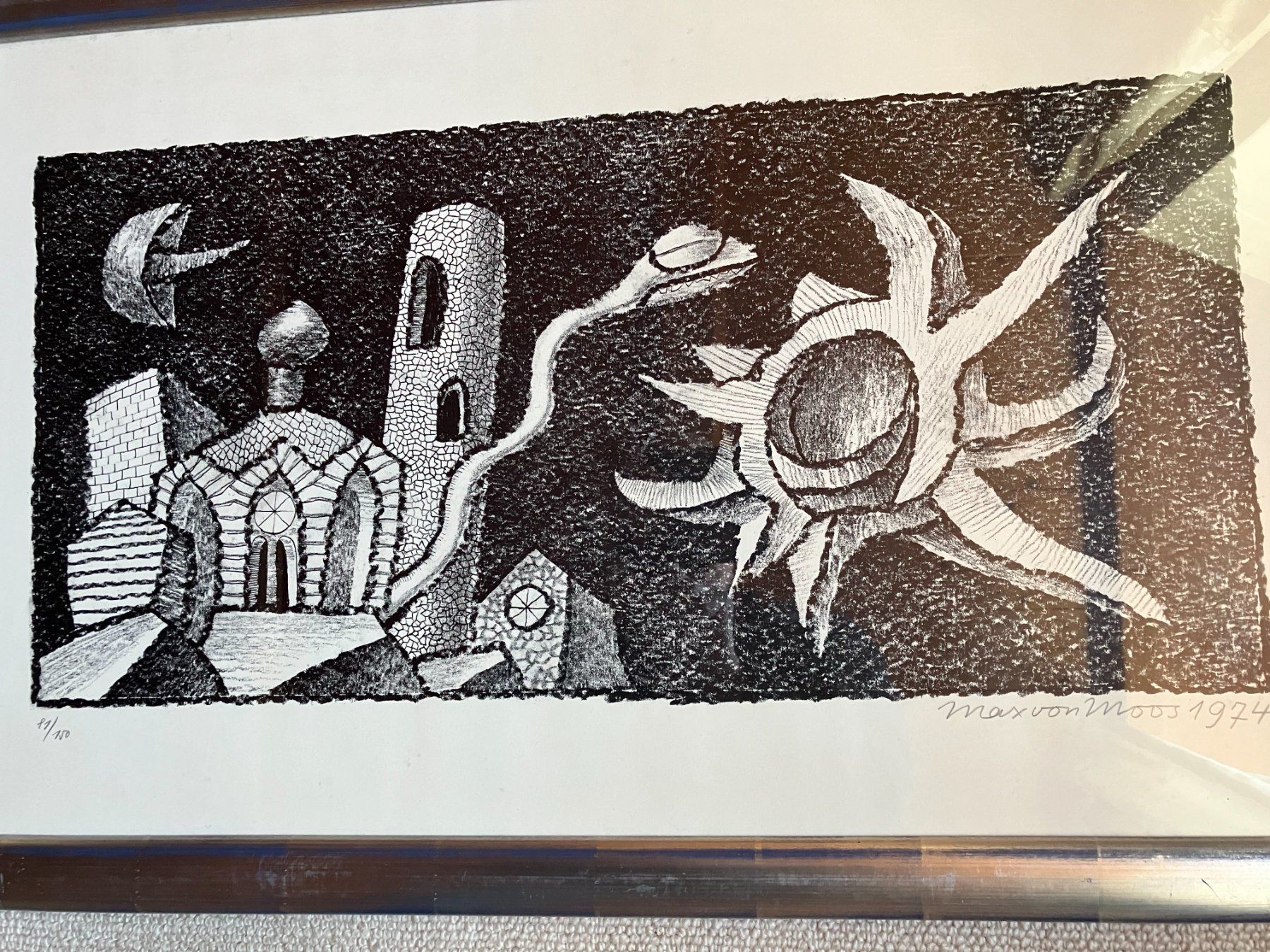 Grafica & Litografie: Max von Moos, signiert – Usato da Männedorf venduto da Amleto3 1