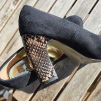 🐸 GRACELAND PUMPS 37 NEUWERTIG SNAKE SKIN SCHLANGENMUSTER