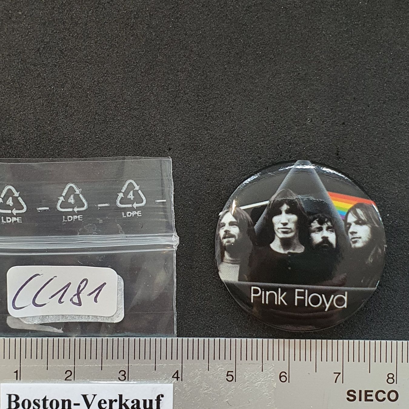 Placchette & Badge: CC181 - Pin /Button - Musik - PINK FLOYD – Usato da Reinach BL venduto da Boston-Verkauf