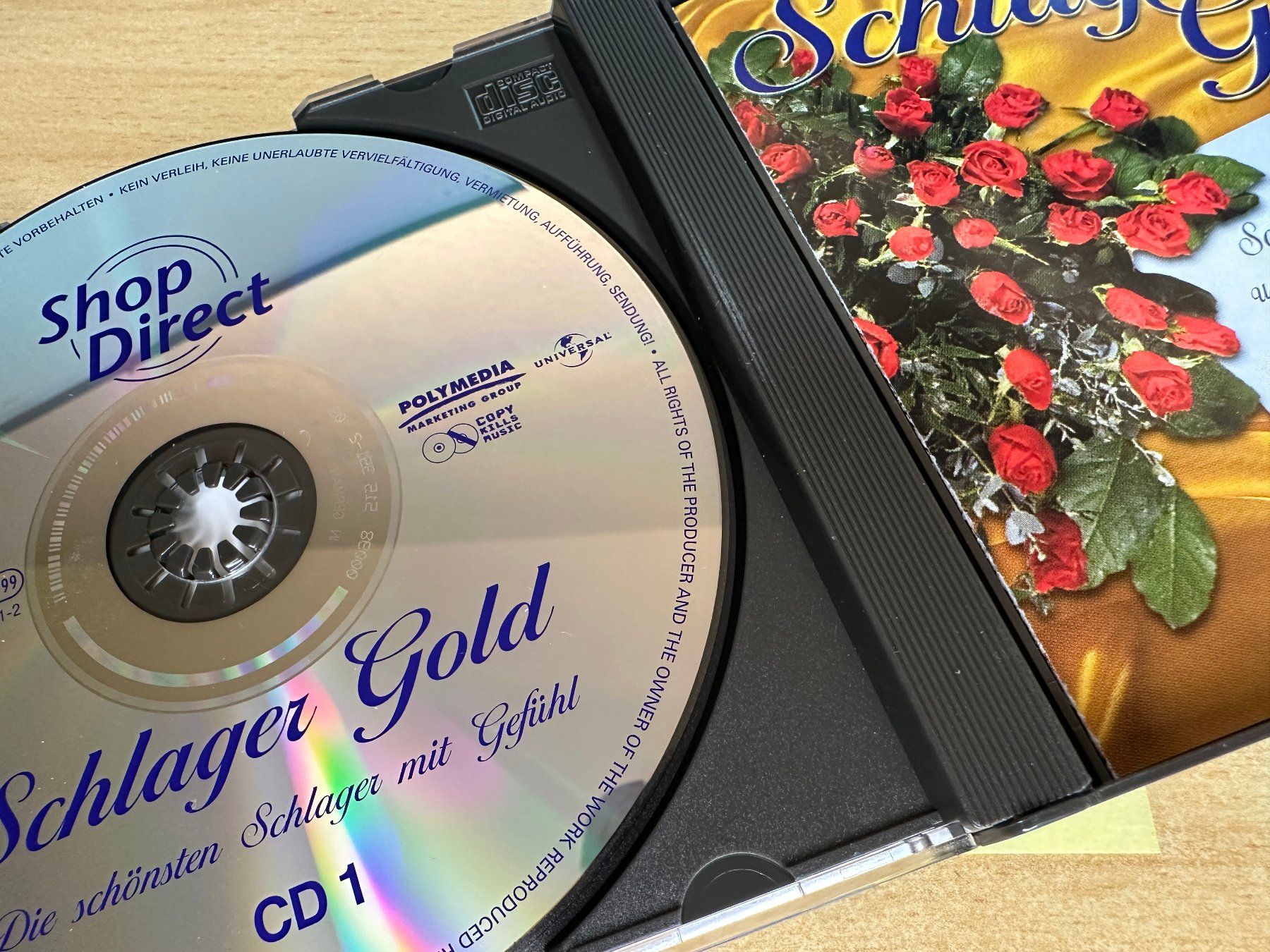 CD: Various – Schlager Gold - 4 CD – Usato da Rikon im Tösstal venduto da Alpenmutz 2