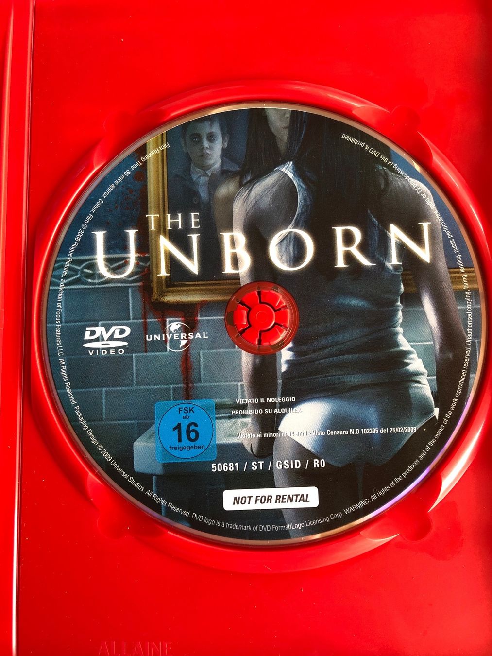 Tutti i DVDs: The Unborn DVD – Usato da Kestenholz venduto da Inna09 2