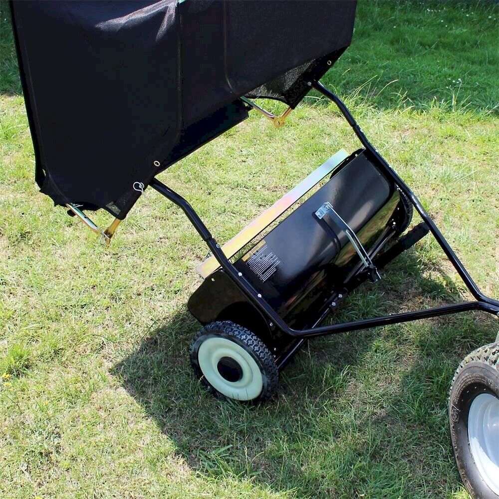 Alle Maschinen: WilTec Rasenkehrer 87cm / 340 Liter – Neu und originalverpackt aus Bottighofen von zaap 2