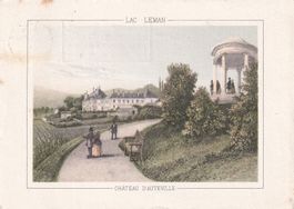 Lac léman Château d'Auteville Pavillon antituberculeux 1948