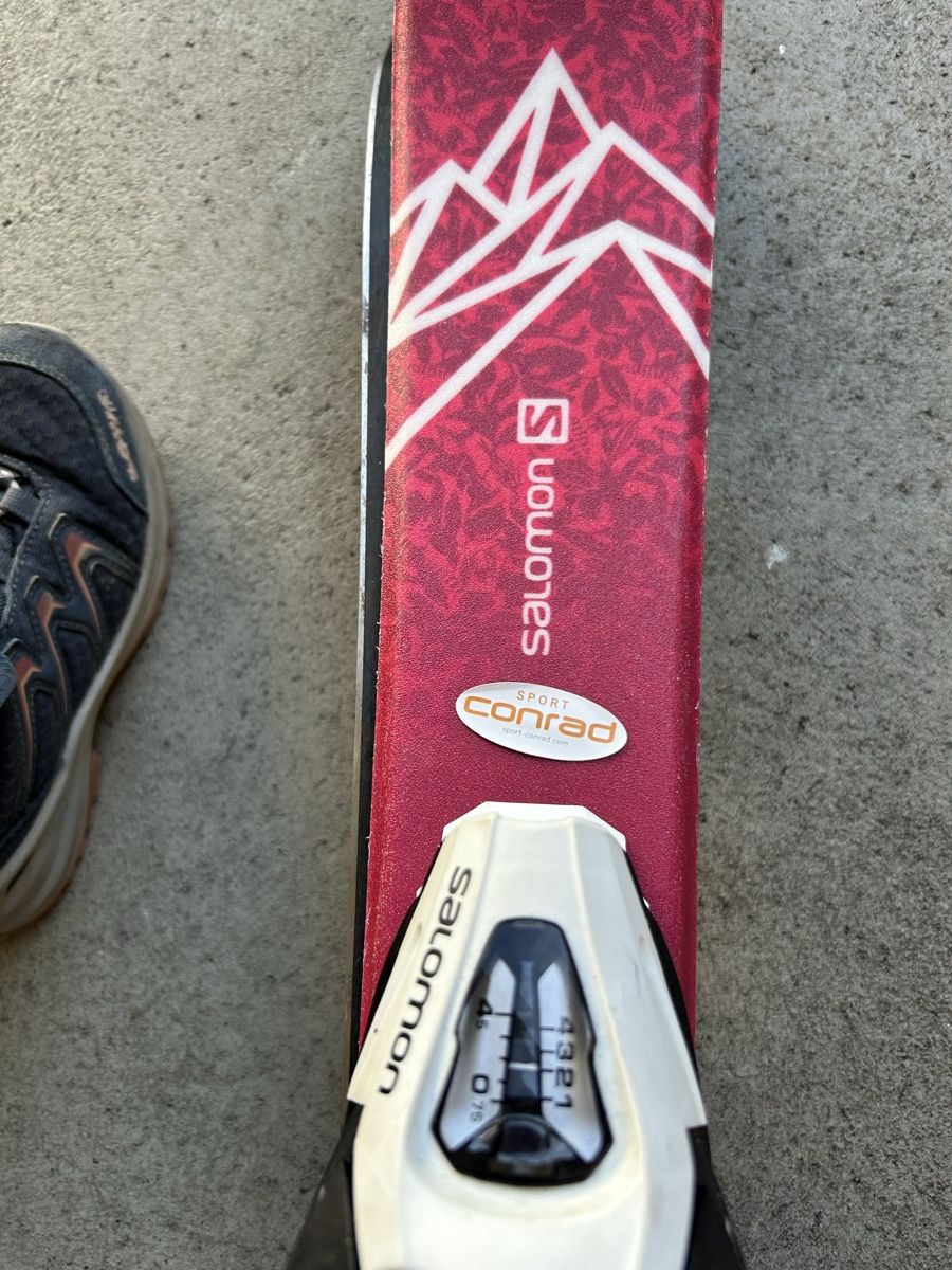 Salomon Skis: Kinder Salomon Ski mit Bindung  – D'occasion à Ermatingen par ann_y78b 3