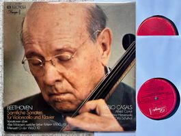 Beethoven Sämtliche Sonaten Pablo Casals Alfred Cortot 2LP🛀