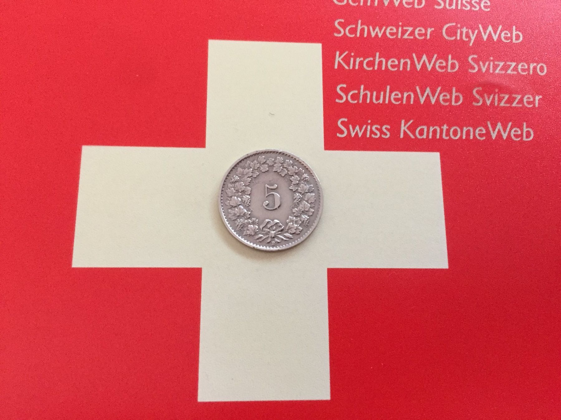 Alle Münzen: 5 Rappen 1922 -vz – Gebraucht aus Elsau von herbybay 2