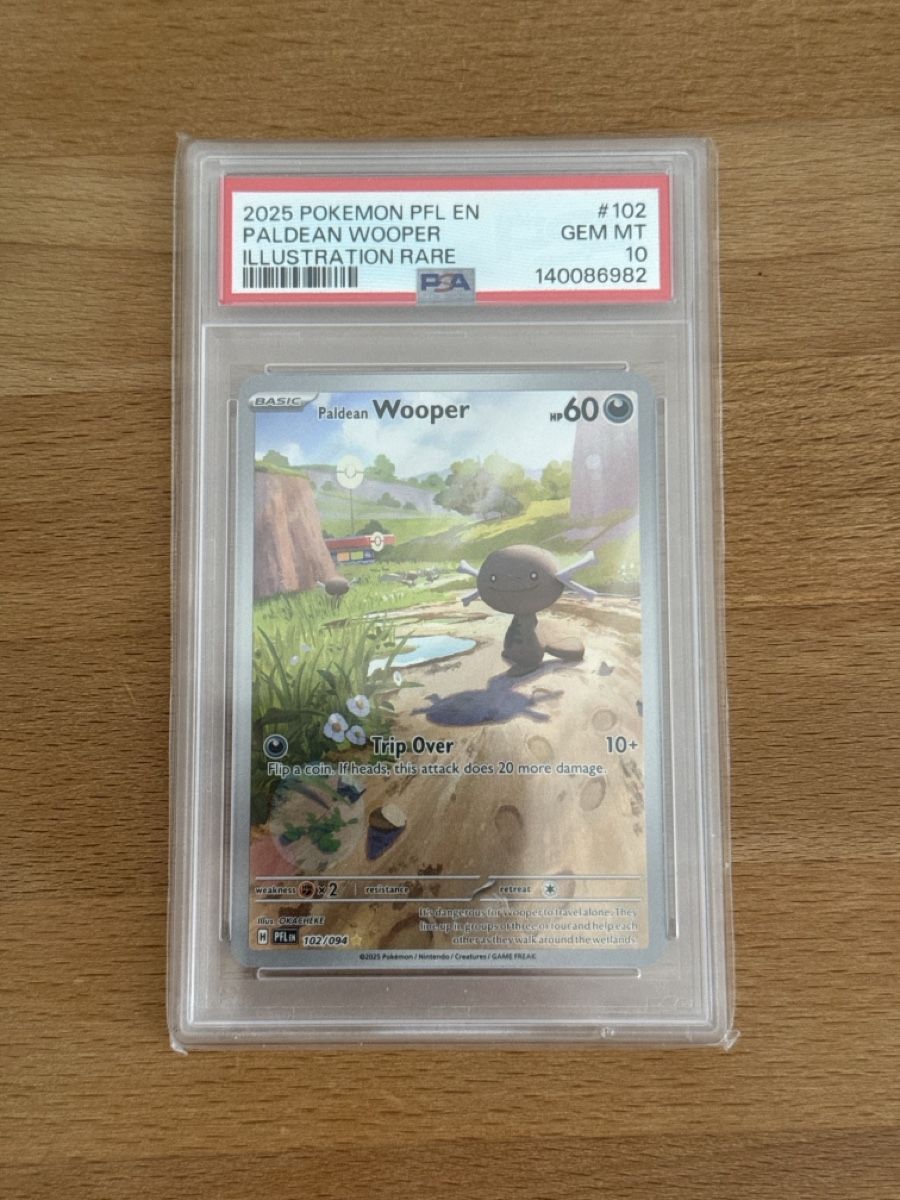 Pokémon Carte collezionabili: Pokemon PSA 10 PALDEAN WOOPER! – Usato da Augst BL venduto da jar_p6s8