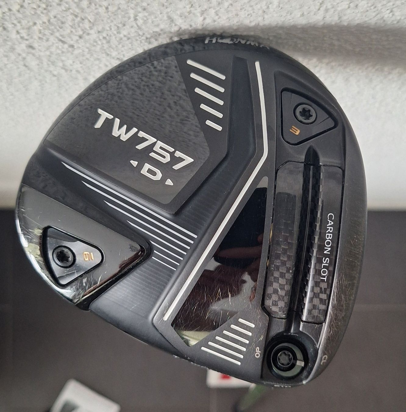 Honma Schläger & Sets: HONMA TW757 D Driver 10.5° mit VIZARD Stiff-Schaft – Gebraucht aus Bremgarten b. Bern von 7576 3