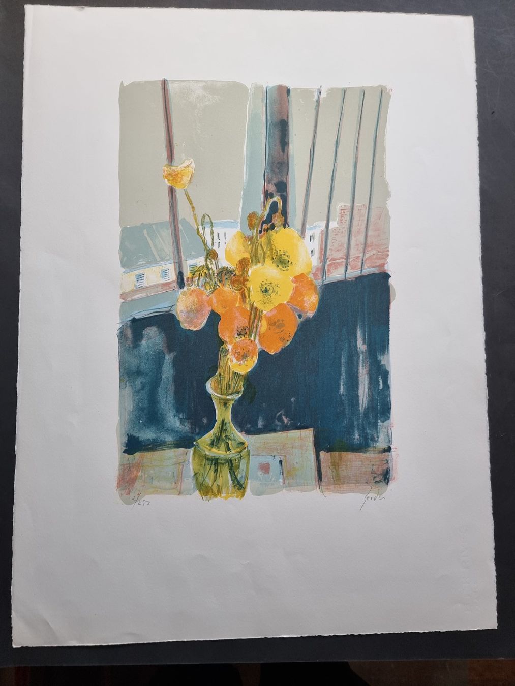 Grafica & Litografie: RUDOLF ZENDER LITHOGRAPHIE SIGNIERT NUMMERIERT – Usato da Gersau venduto da grafik-kunst