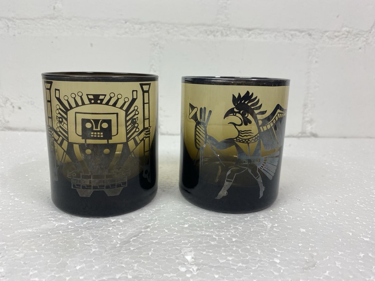 Riedel Verres: 2 Kristallgläser Riedel mit Silberrand Austria – D'occasion à sursee par trilli-tralli