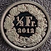 50 Rappen 2012 stgl. / aus Münzsatz