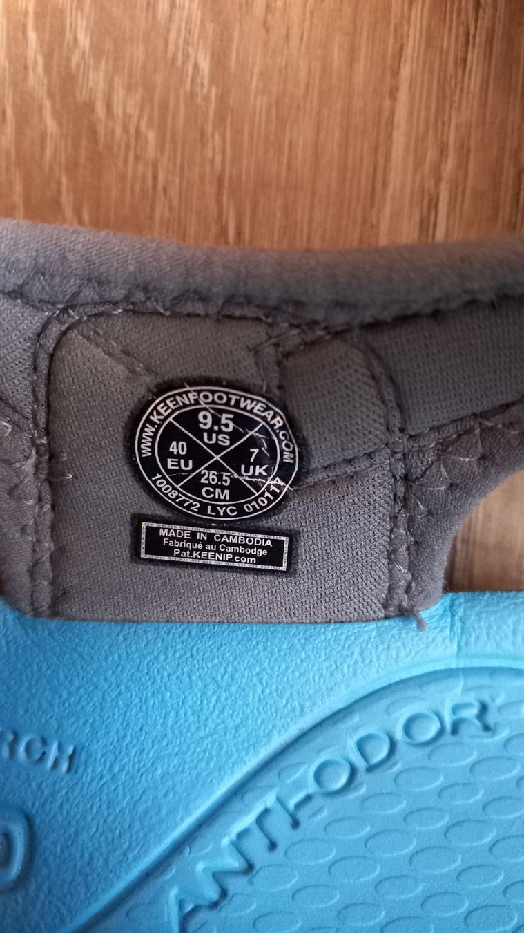 Keen Chaussures hommes: KEEN Samdale, 40, neuwertig, hellblau – Neuf (Voir description) à Rorbas par siramad 6