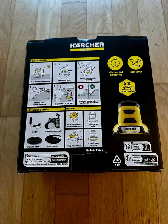 Kärcher elektrischer Eiskratzer EDI 4 limited Edition neu