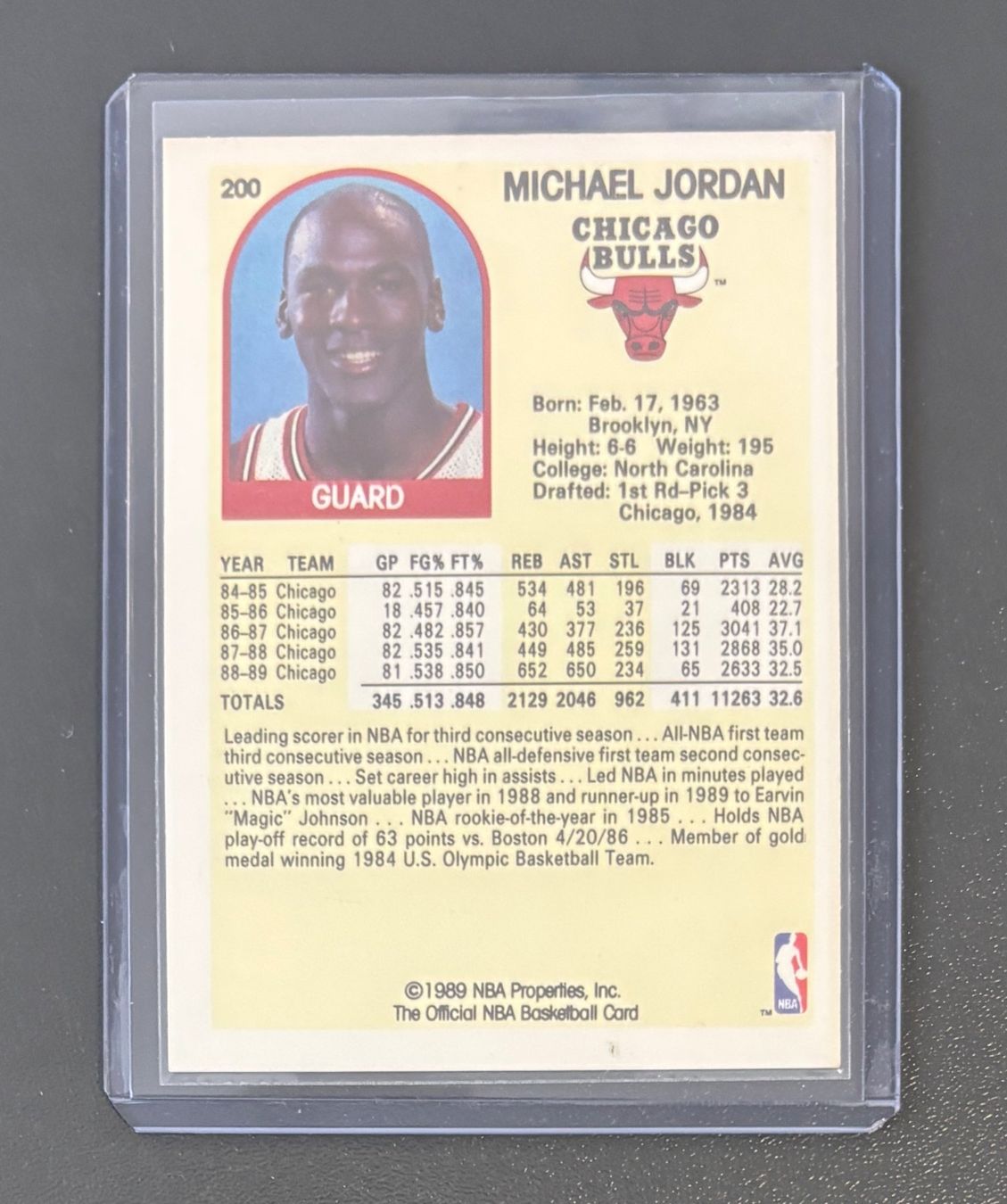 Nba Carte collezionabili: NBA Michael Jordan 1989-90 First Hoops Card – Nuovo (secondo la descrizione) da Muri b. Bern venduto da winningloser 1