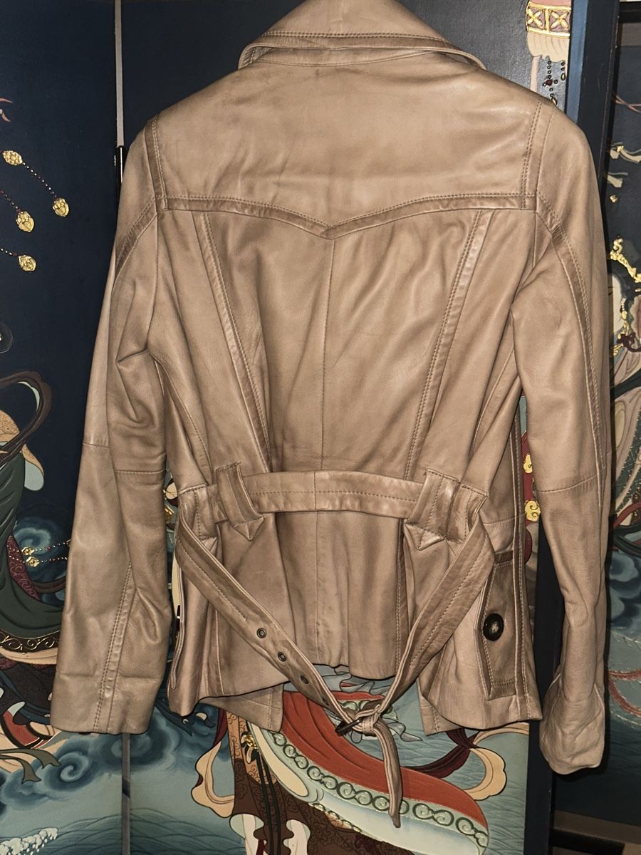 Benetton Giacche: Sartorio Benetton Damen Lederjacke – Usato da Schlieren venduto da James1010 4