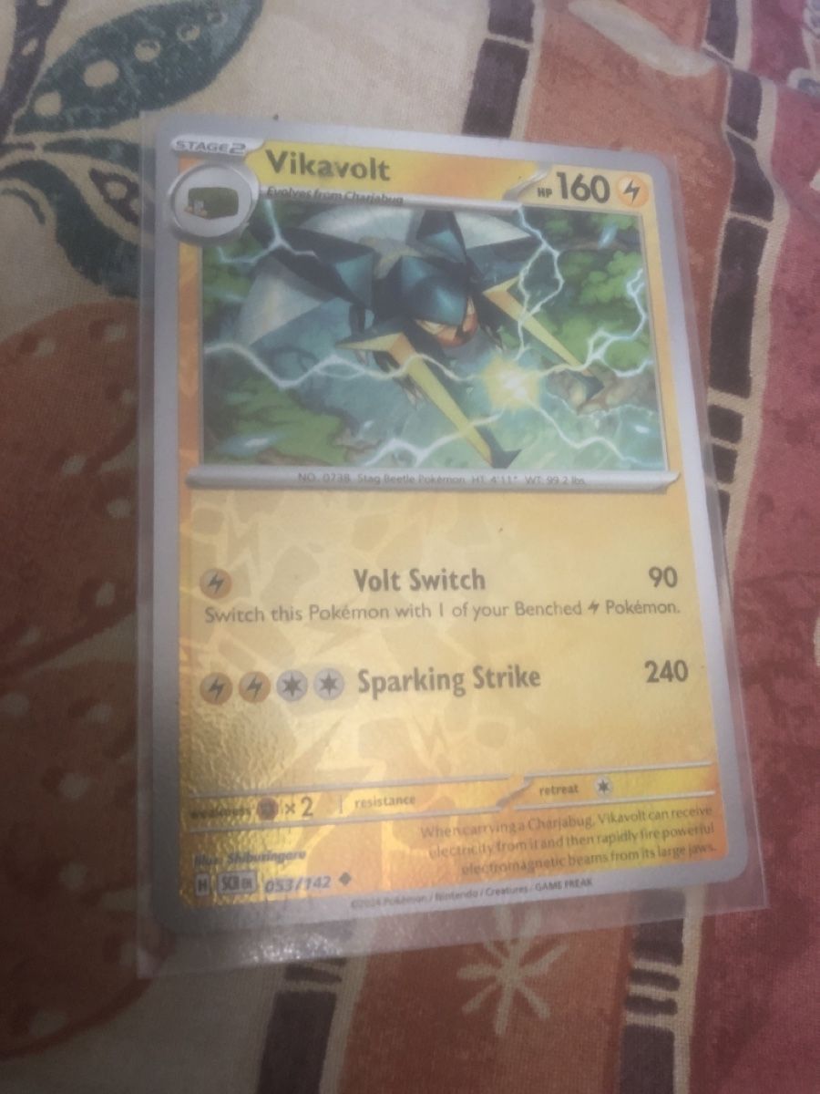 Pokémon Carte collezionabili: Vikavolt (EN) – Nuovo (secondo la descrizione) da Lausanne venduto da fransadpop