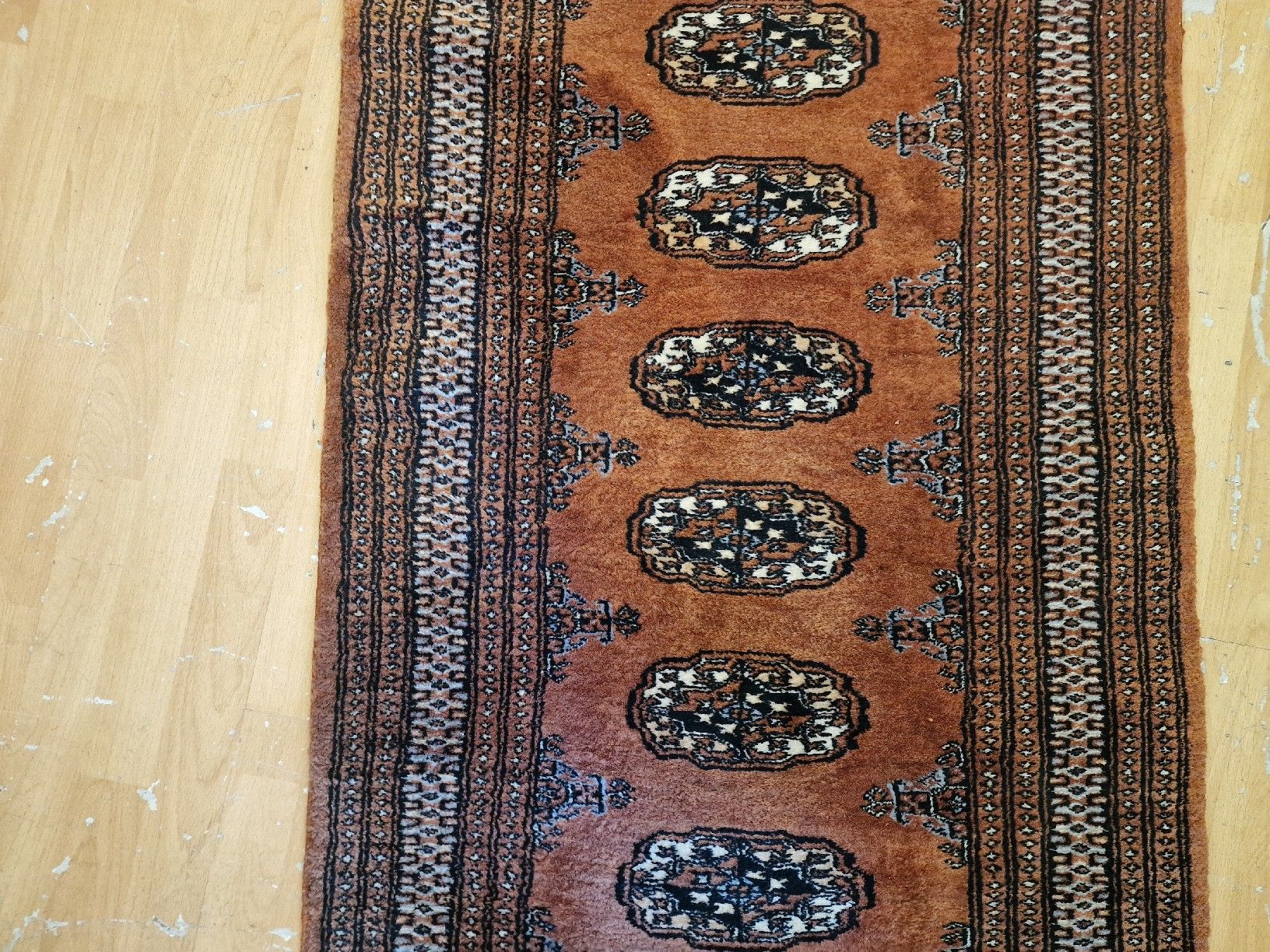 Tappeti: Orientteppich Läufer braun gemustert mit Fransen – Usato da BERN venduto da Intarsia 2