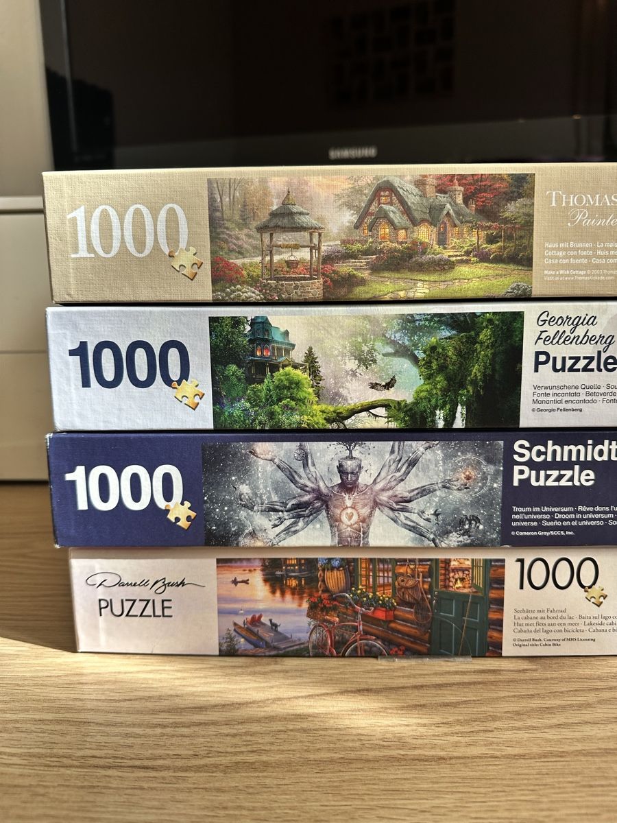 Puzzles: 8 Set Puzzle 6x 1000 2x 2000 – D'occasion à Bern par leilaleila 2