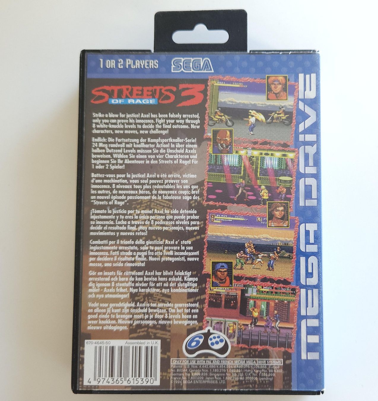 Sega Giochi: Streets Of Rage 3 - Mega Drive – Usato da Autigny venduto da zel_gvl5 2