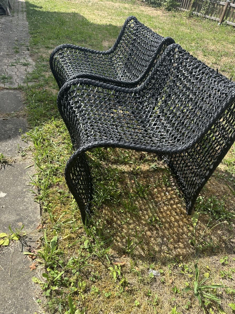 Poltrone pensili da giardino: 2 Sessel Design – Usato da Dietikon venduto da moradi24 4