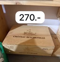 Château Beychevelle 2021, 3 bouteilles caisse bois