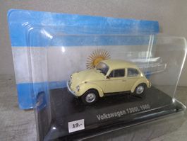Salvat 1:43 Classic Car VW COX Käfer 1300L 1980