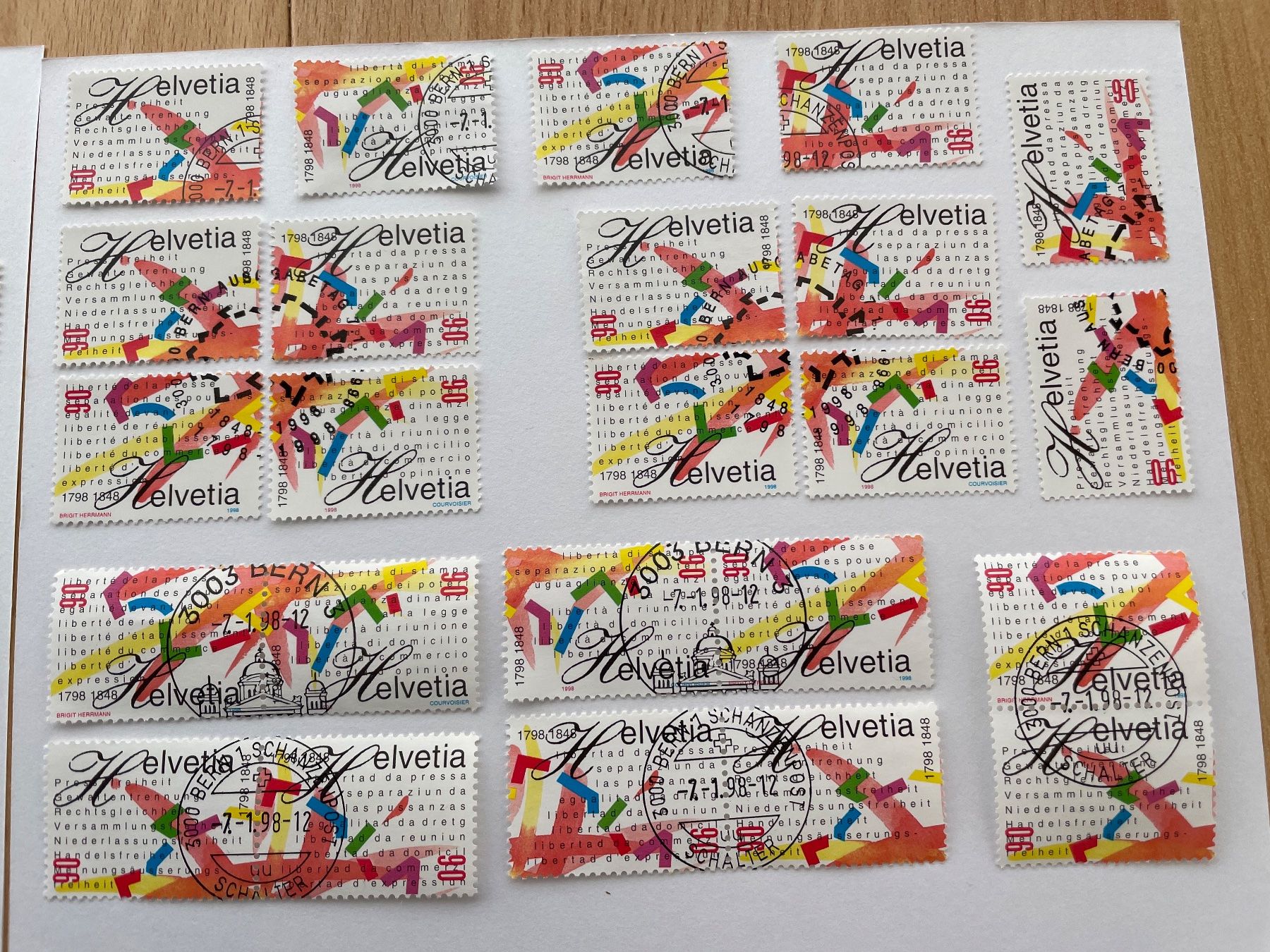 Tous les timbres: BELLES OBLIT. VARIEES – D'occasion à Sonceboz-Sombeval par Comment2 3