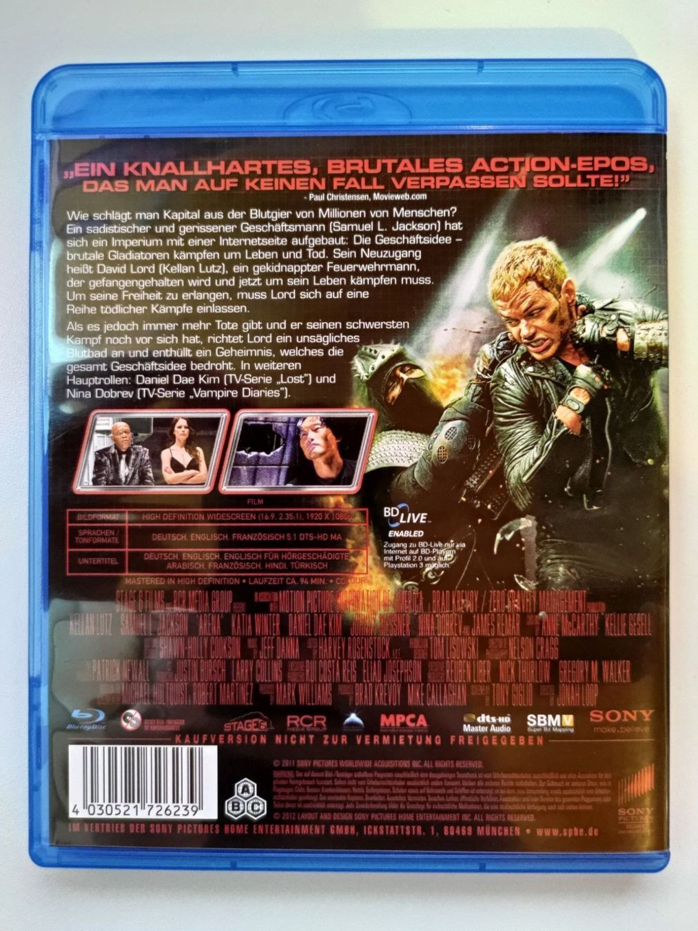 Tous les DVDs: Arena – D'occasion à Liestal par Kratzilla 2