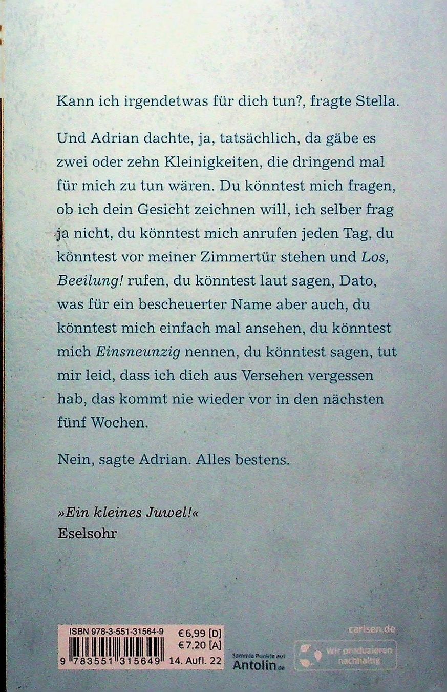Libri: Susan Kreller Der Schneeriese TB Carlsen 2016 – Usato da Reitnau venduto da Zaomir 1