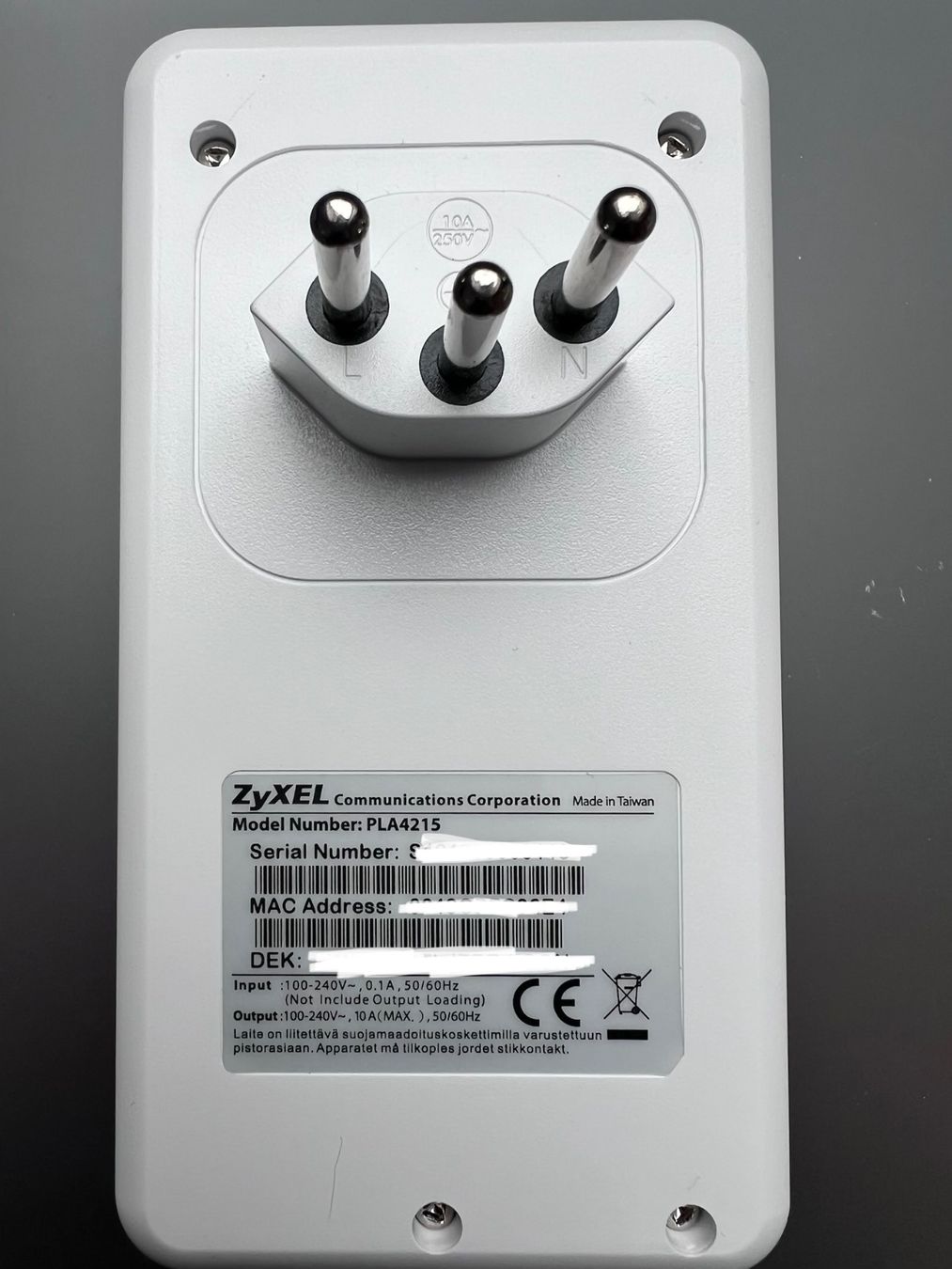 Zyxel Laufwerke & Adapter: Zyxel Powerline-Adapter - PLA4215 / 2 Stück – Gebraucht aus Root von Tech-Nick 3