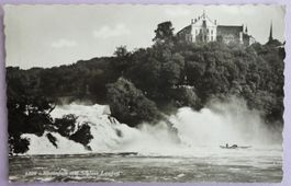 Rheinfall mit Schloss Laufen