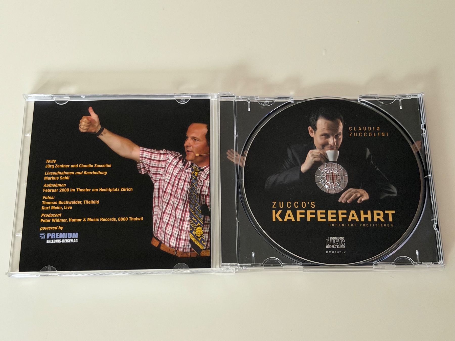 CD: Claudio Zuccolini Zucco's Kaffeefahrt CD Dialäkt Comedy – Nuovo (secondo la descrizione) da Altstätten SG venduto da sheamus 2