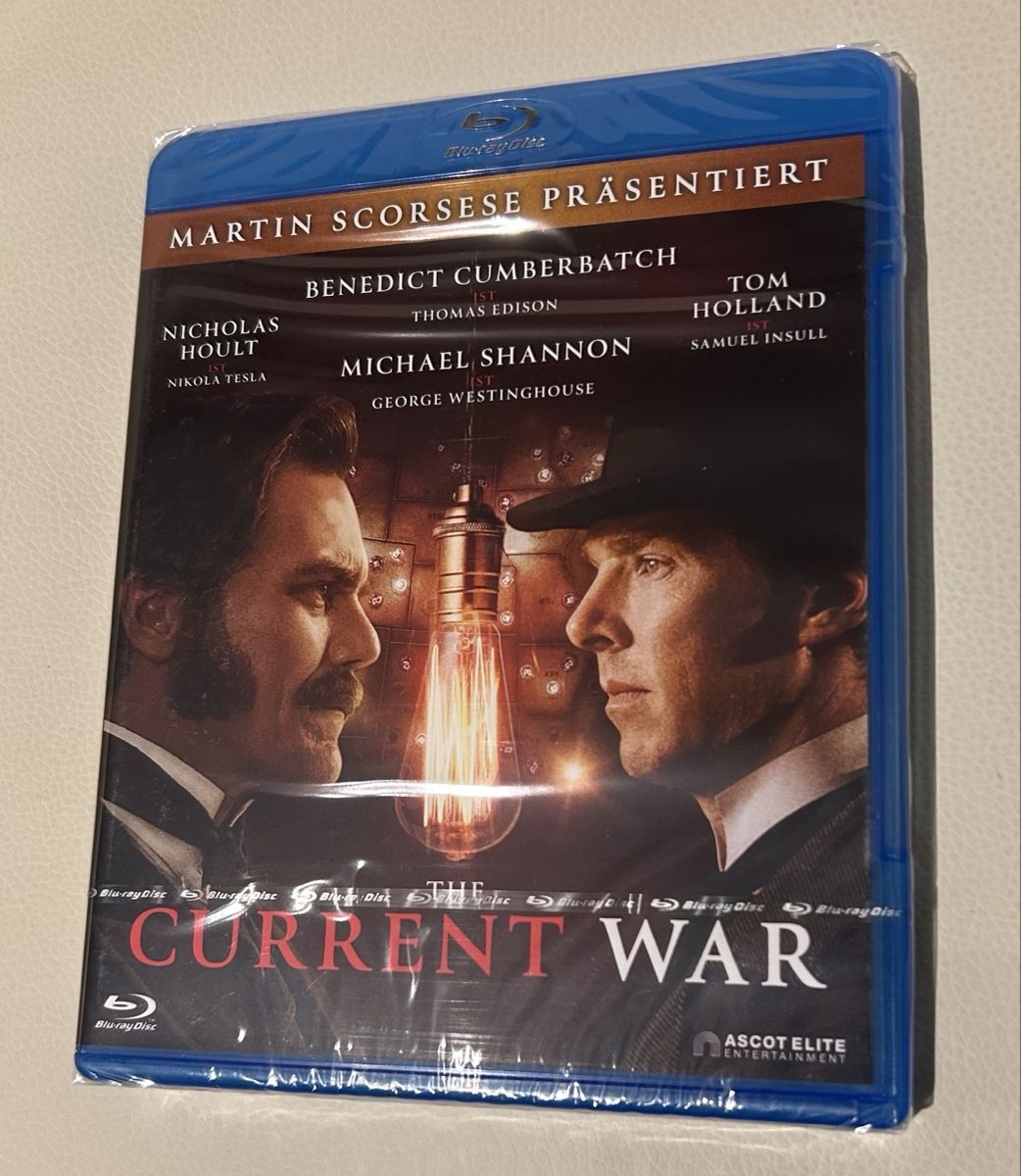 Tutti i DVDs: The Current War auf Blu-ray - Neu und originalverpackt! – Nuovo e nell'imballaggio originale da Allschwil venduto da Schnuffi_09
