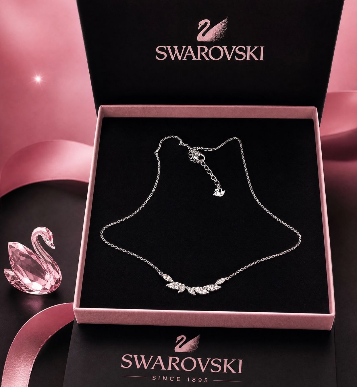 Swarovski Ketten: Swarovski kette original und ungetragen – Neu (gemäss Beschreibung) aus Kirchleerau von Dalmi220