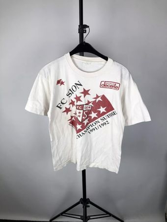 FC Sion Vintage Shirt Schweizer Meister 1992
