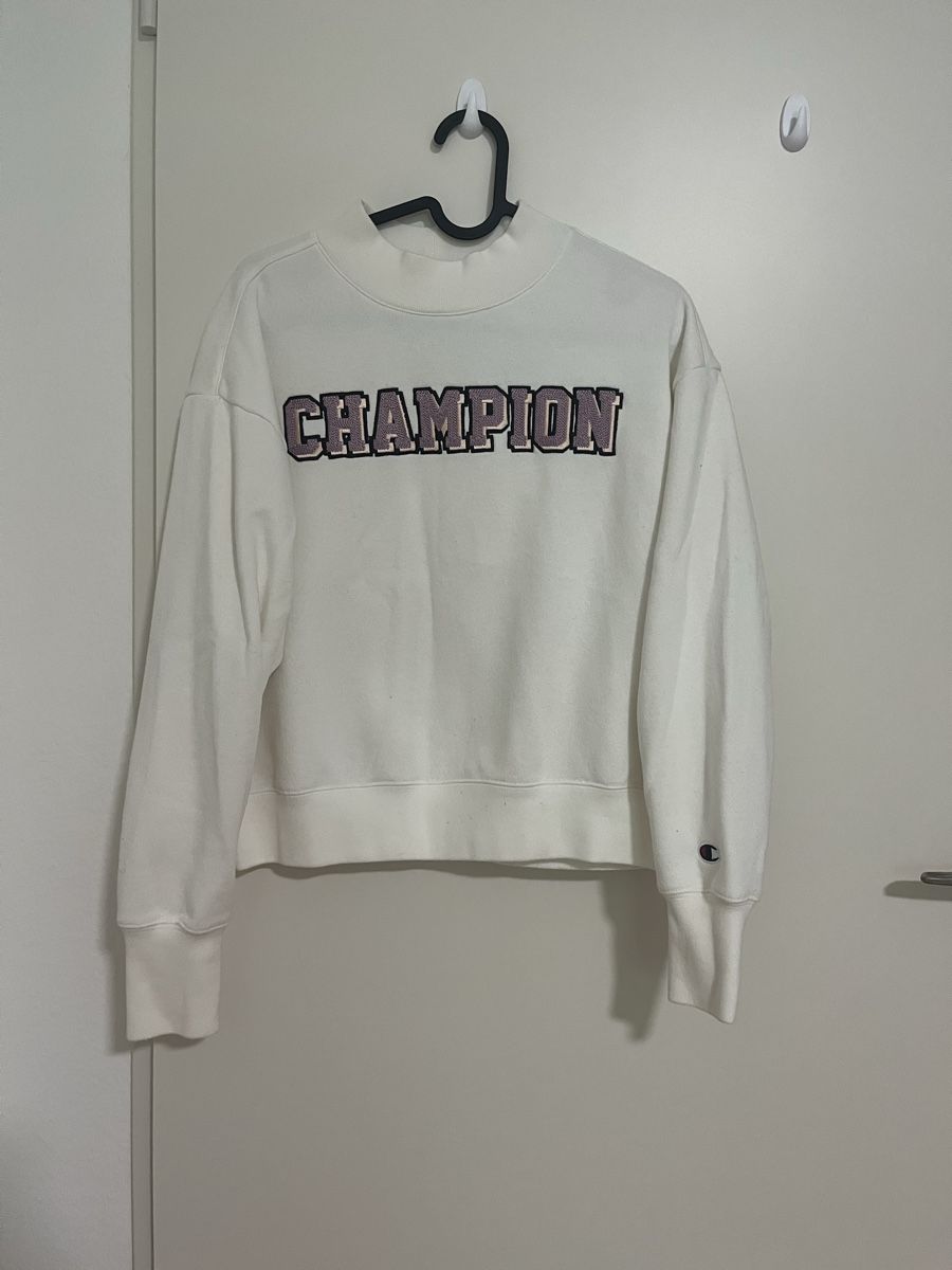 Champion Maglioni & Felpe: white champion sweater – Nuovo (secondo la descrizione) da Füllinsdorf venduto da si.ja.35