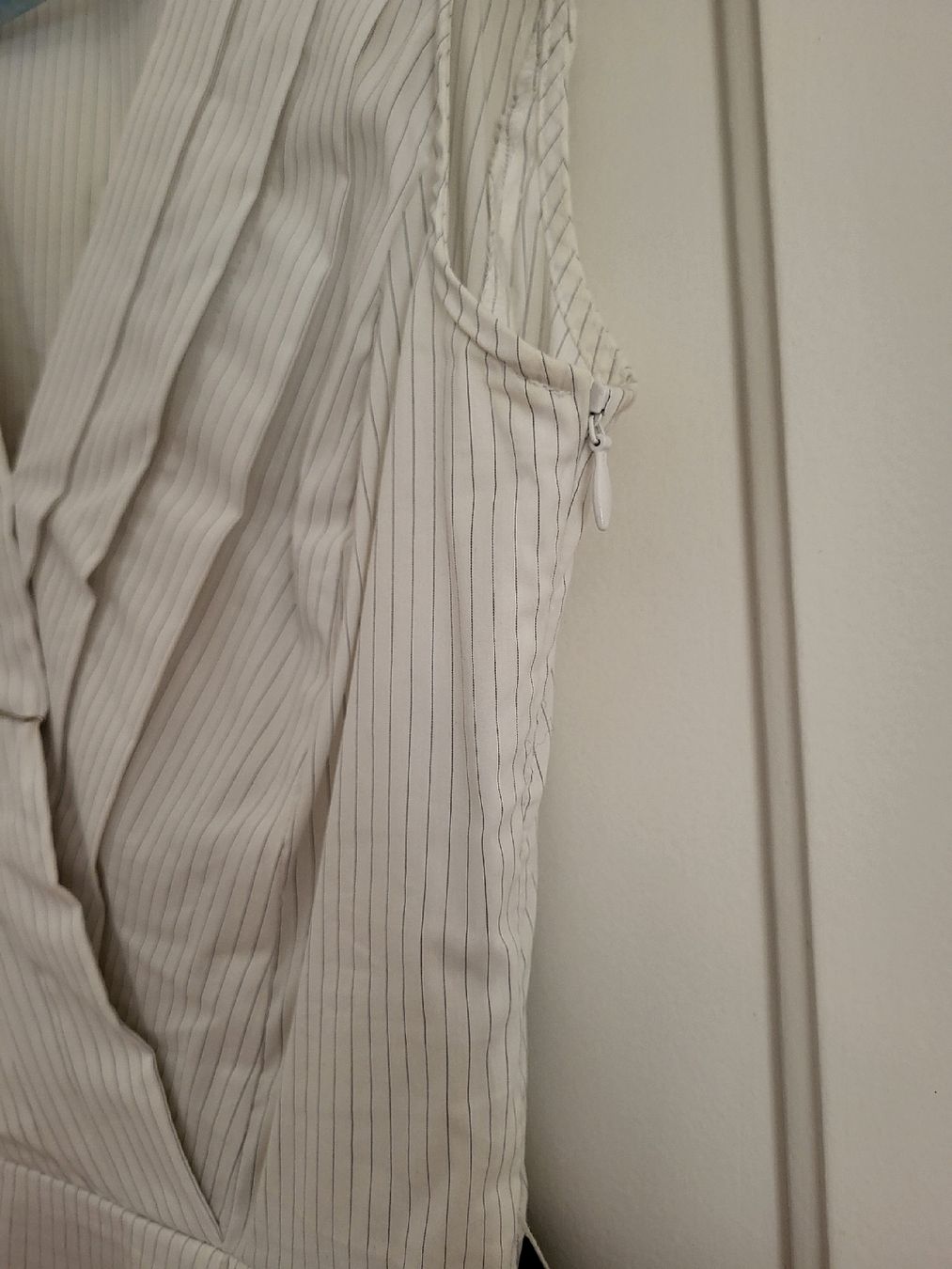 Zara Chemisiers: ZARA BASIC Bluse weiss gestreift Gr. 36/M – D'occasion à St.Gallen par Einstein87 4