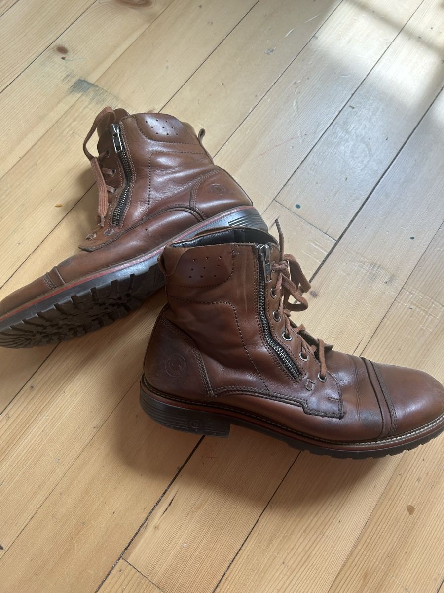 Scarpe da uomo: Bottines Cuir Marron Coronel Tapiocca, Taille 42, Top! – Usato da St-Prex venduto da mar_f6t6